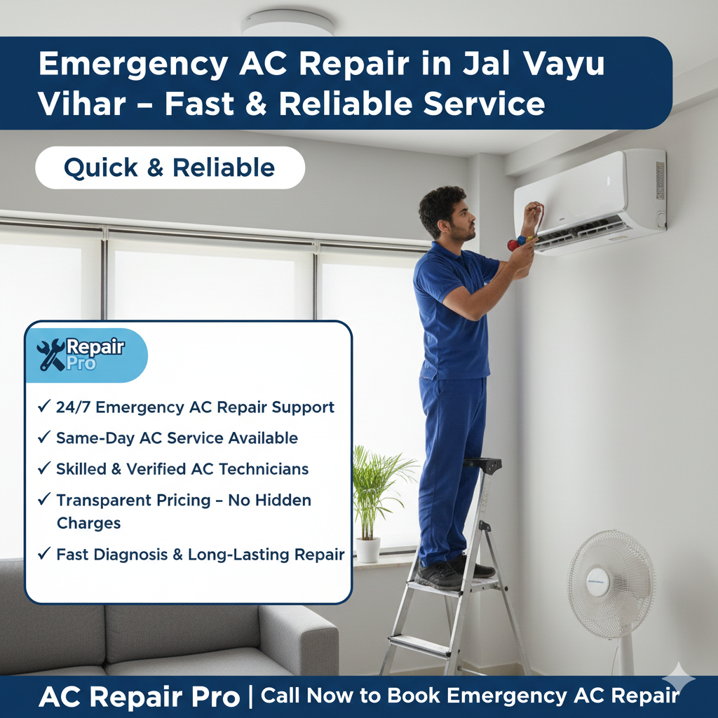 emergency ac repair in jal vayu vihar – fast & reliable service